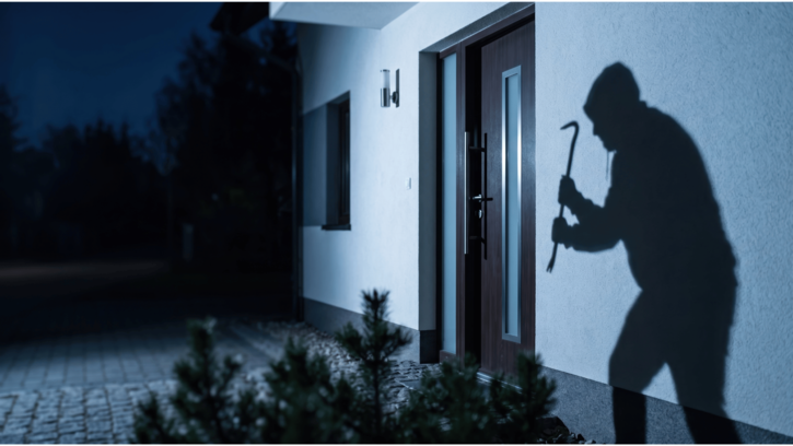Sichere Haustüren schützen vor Einbrechern.